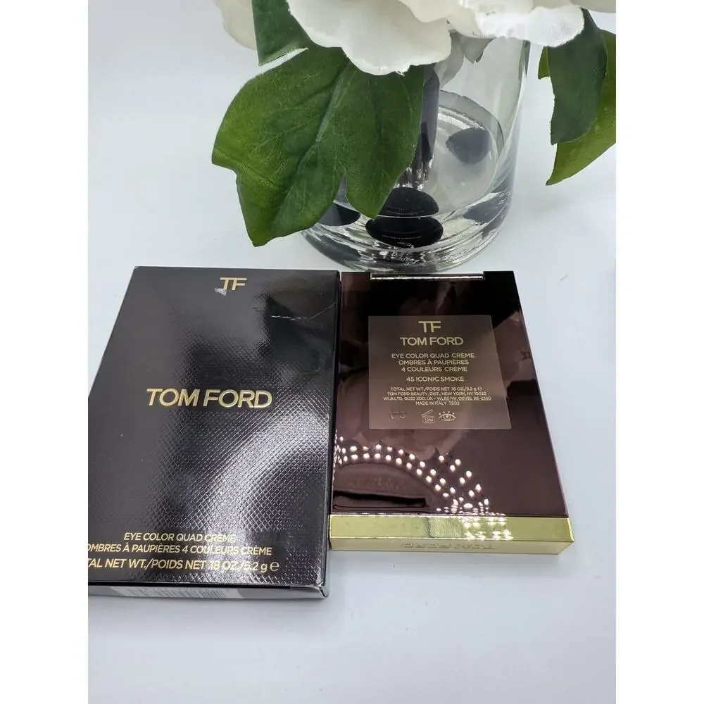 Tom Ford Eye Color Quad Creme - 45 Iconic Smoke - .18 oz / 5.2 g